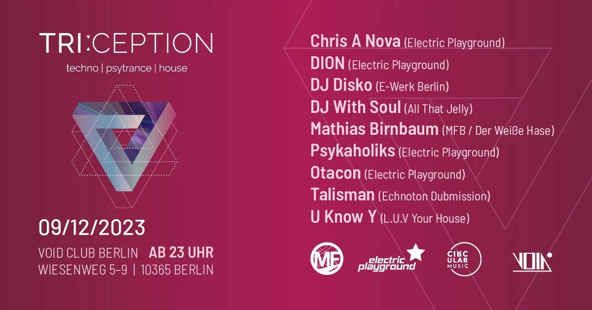 09.12.2023 L.U.V. Your House @ Void Club Hotbox, Berlin